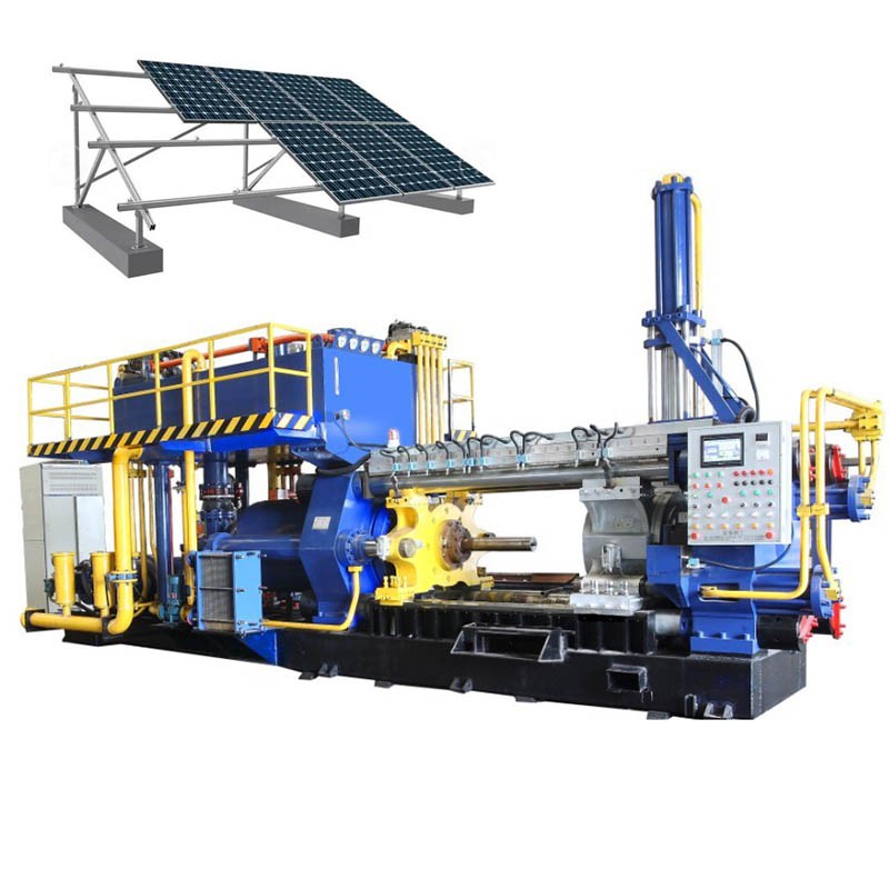 Hliníkový extrudér pre hliníkové fotovoltaické držiaky